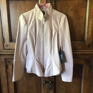 Giftable New Bebe Blush Genuine Leather Penelope Jacket Giftable